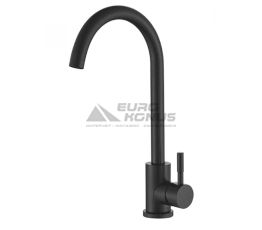 HAIBA Смеситель для кухни однорычажный SUS 011 Black (HB0993)